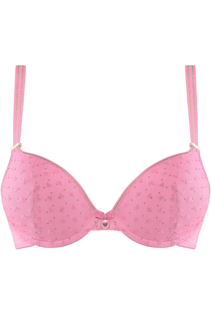All Pink Push Up Bras